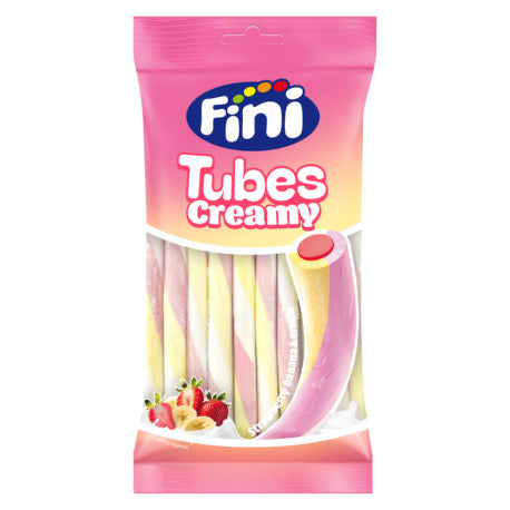 FINI TUBES CREAMY FRAISE / BANANE Halal