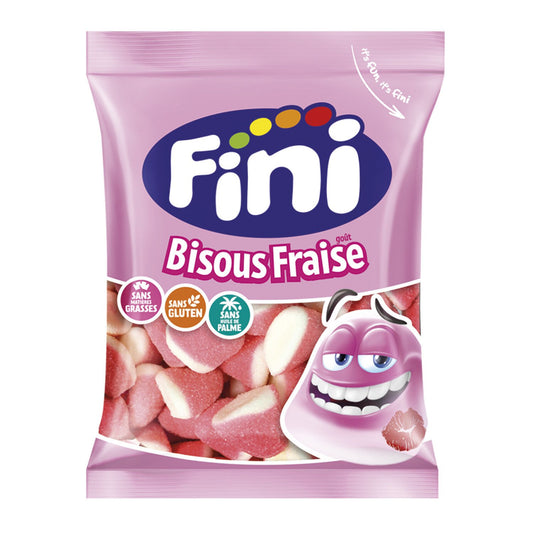 Sachet bisous fraise 90 gr