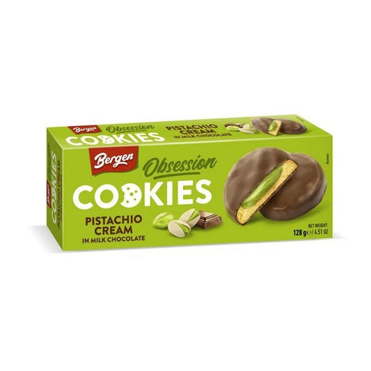 Cookies pistachio cream milk choc x1