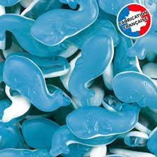 Baleines bleues bicolore - 100g