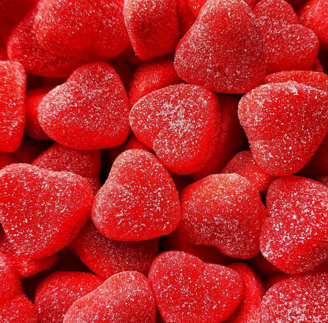 Damel coeurs fourée - 100g