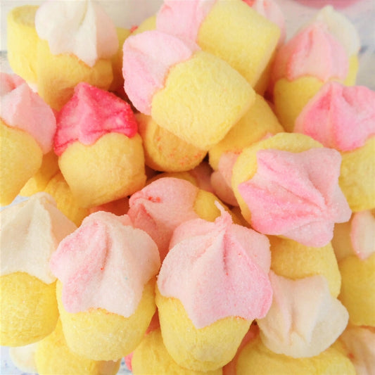 Lot de 10 cupcake marshmallow